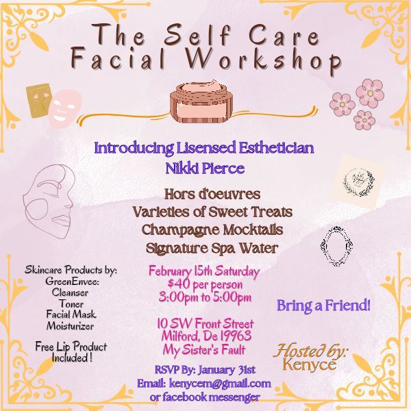 The Self Care Facial Workshop 