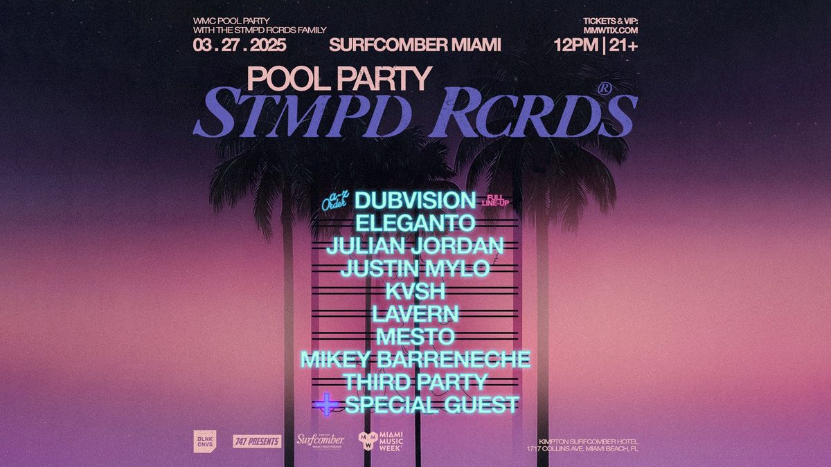 STMPD RCRDS Pool Party