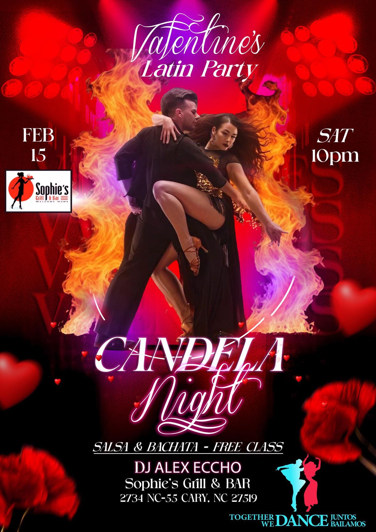 Candela Night VALENTINE\u2019S Latin Party