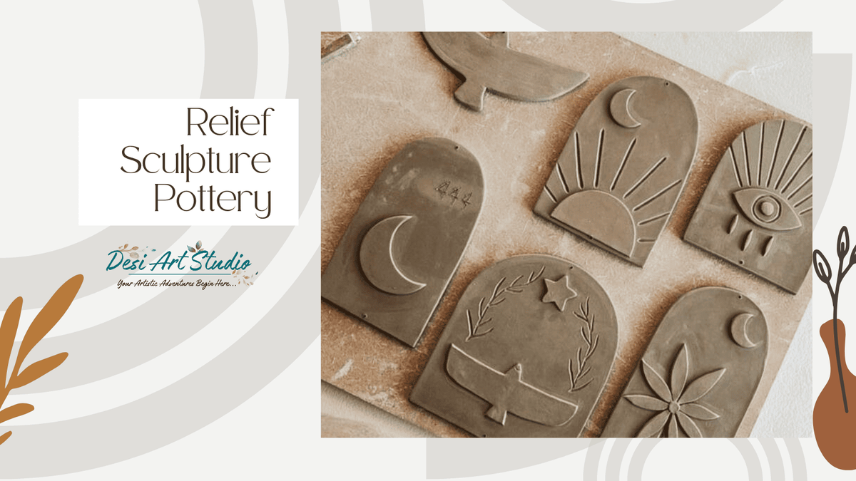 Relief Sculpture Pottery - Desi Art Studio