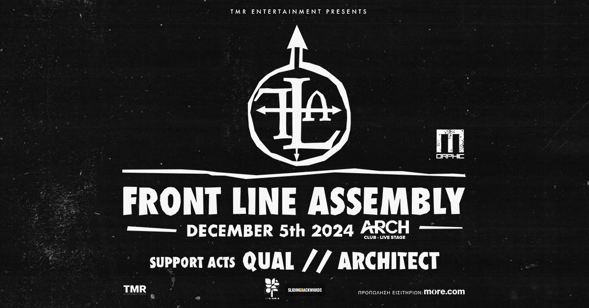 FRONT LINE ASSEMBLY (US) LIVE IN ATHENS - 5.12 - ARCH CLUB