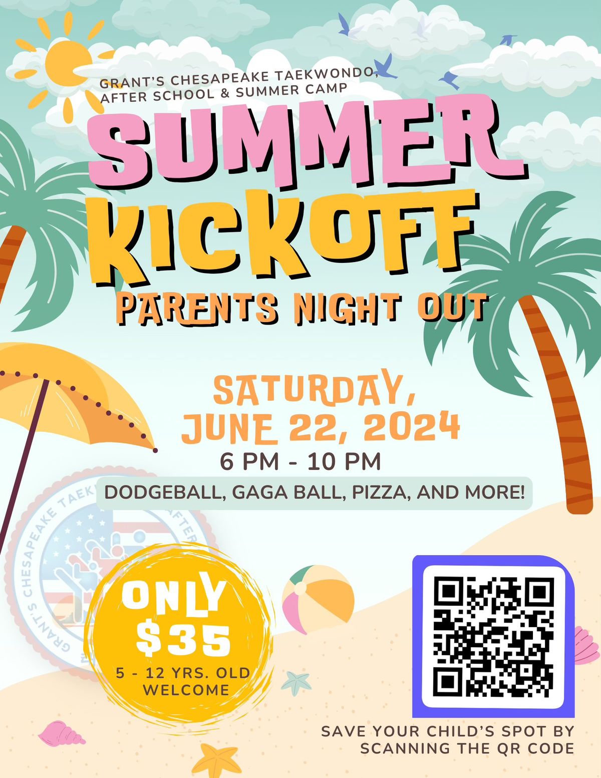 Summer Kickoff Parents Night Out
