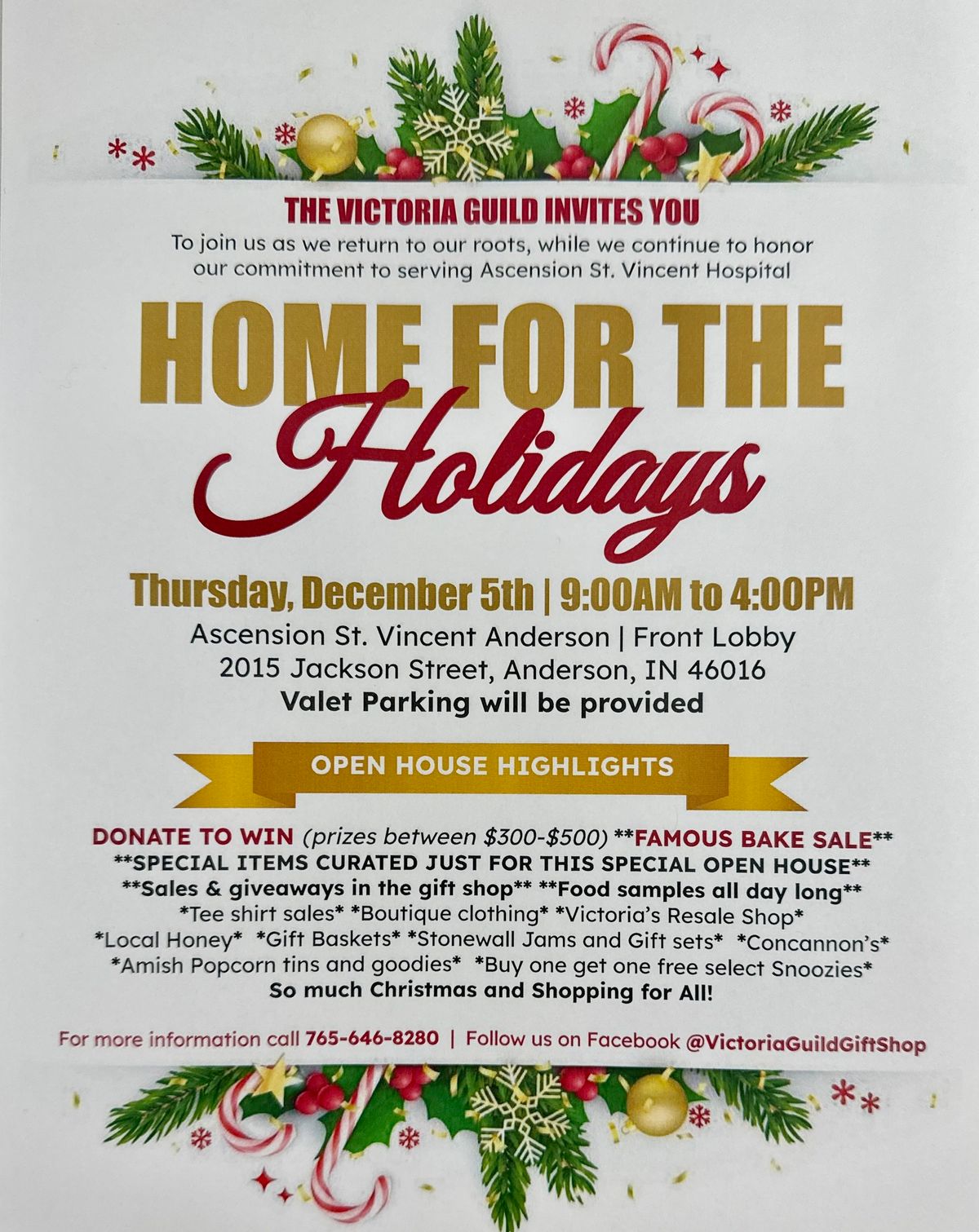 Home for the Holidays Open House & Christmas Event 