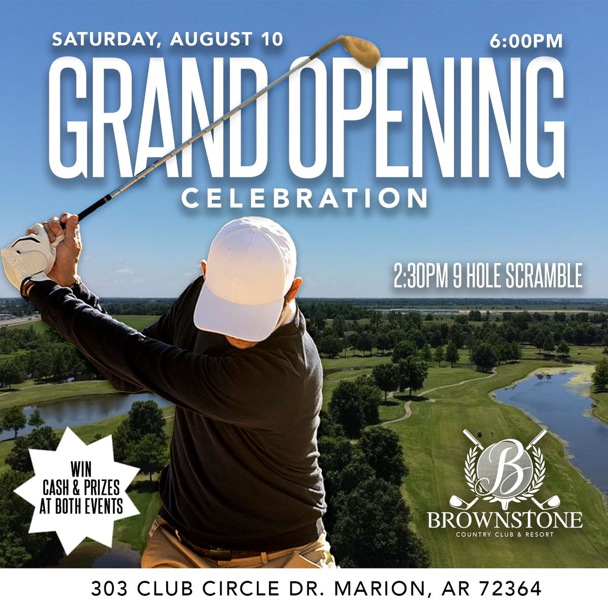 Brownstone Country Club and Resort Grand Opening Celebration 