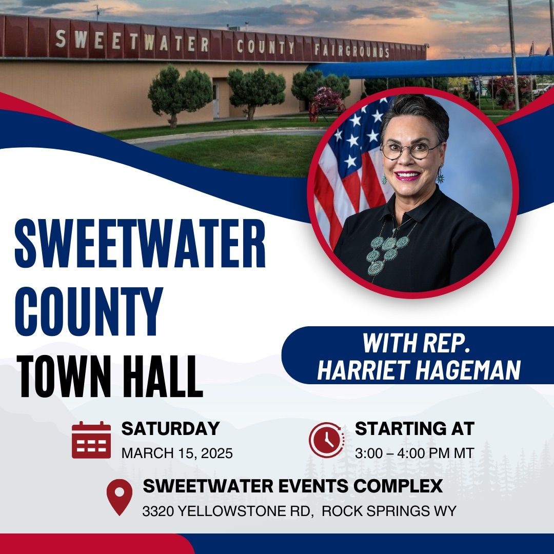 Harriet Hageman Town Hall 