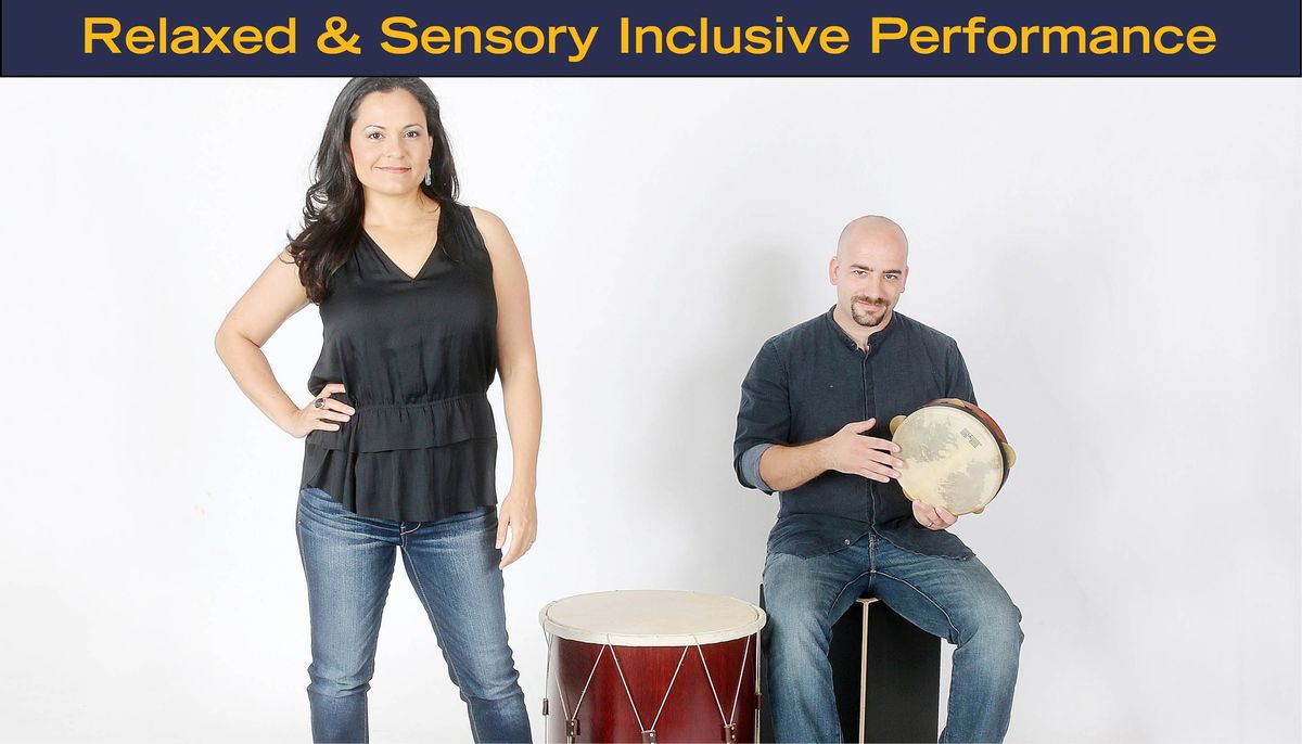 Or\u00edgenes, Voice and Percussion Through the Ages  (A Relaxed and Sensory Inclusive Performance)