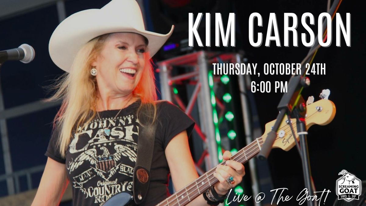 Kim Carson - LIVE @ The Goat!