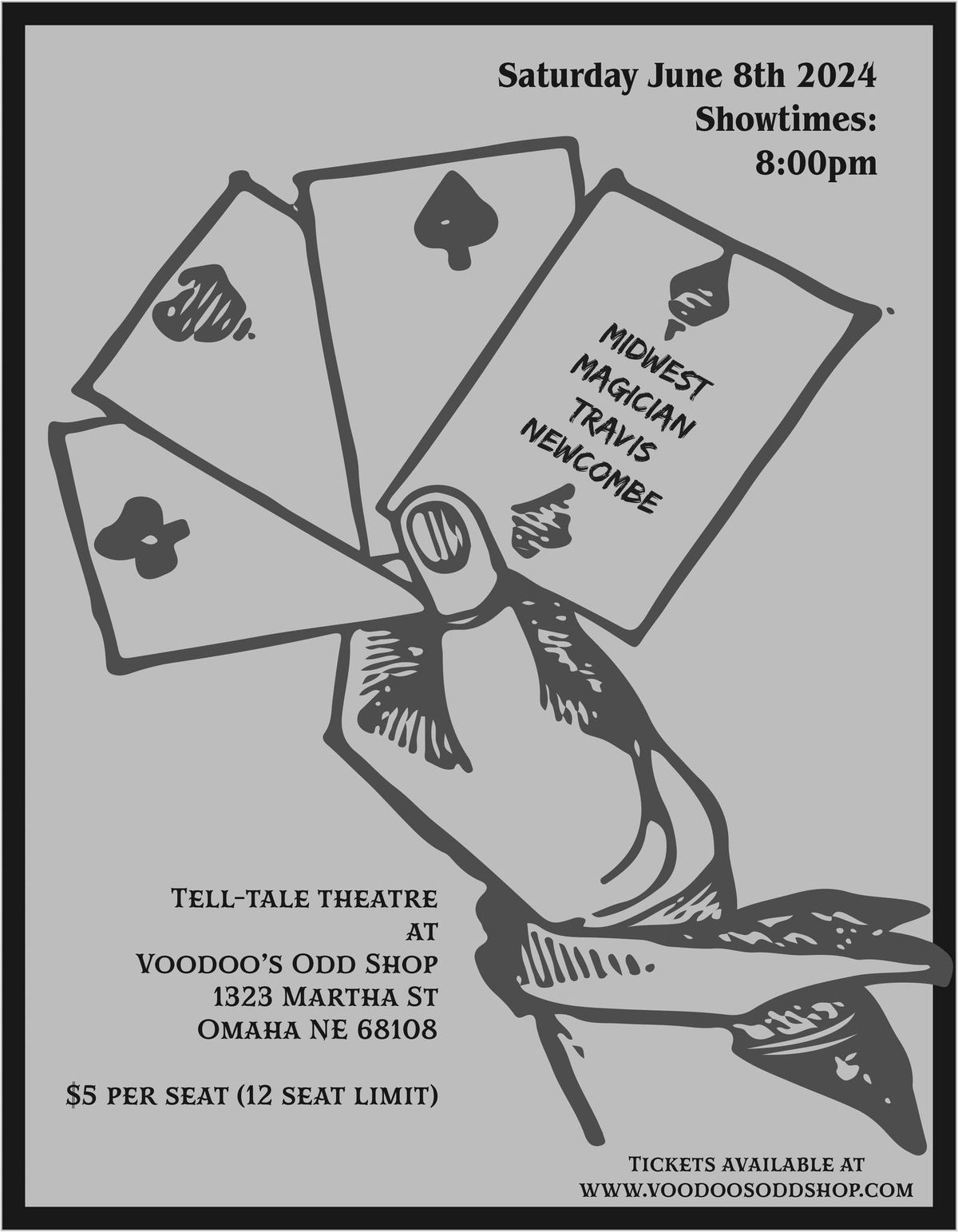 Midwest Magician at Tell-tale Theatre (VOS)
