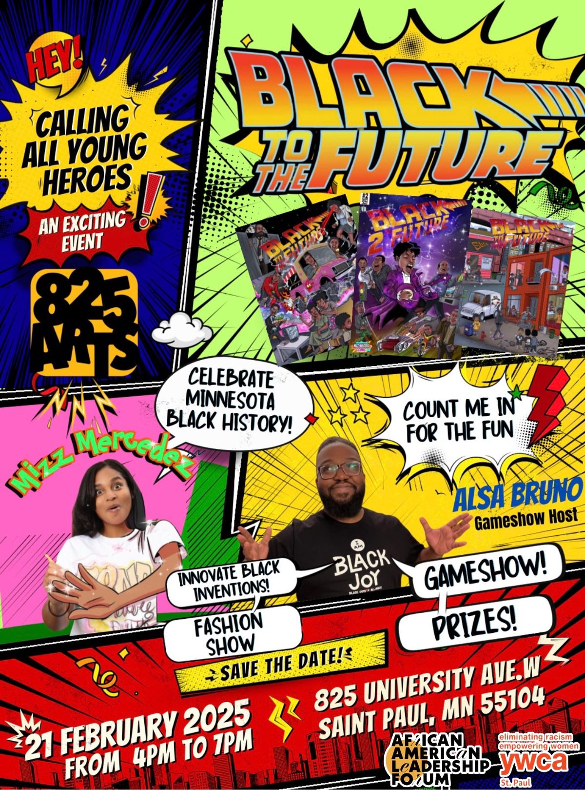 Black To The Future at 825 Arts