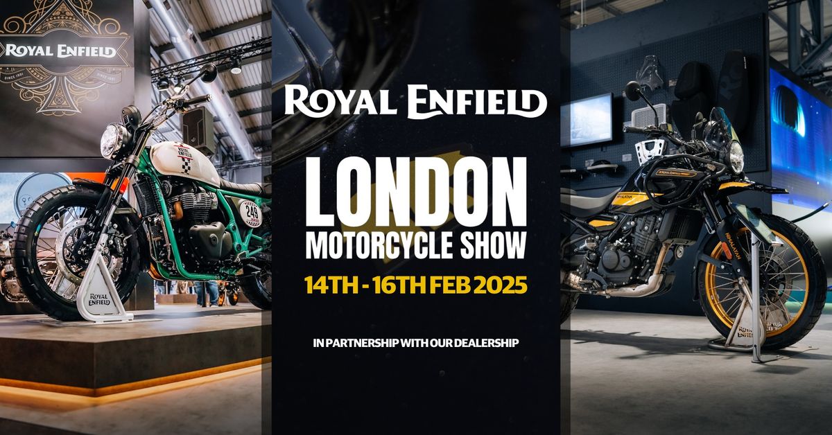 Royal Enfield at the MCN London Motorcycle Show