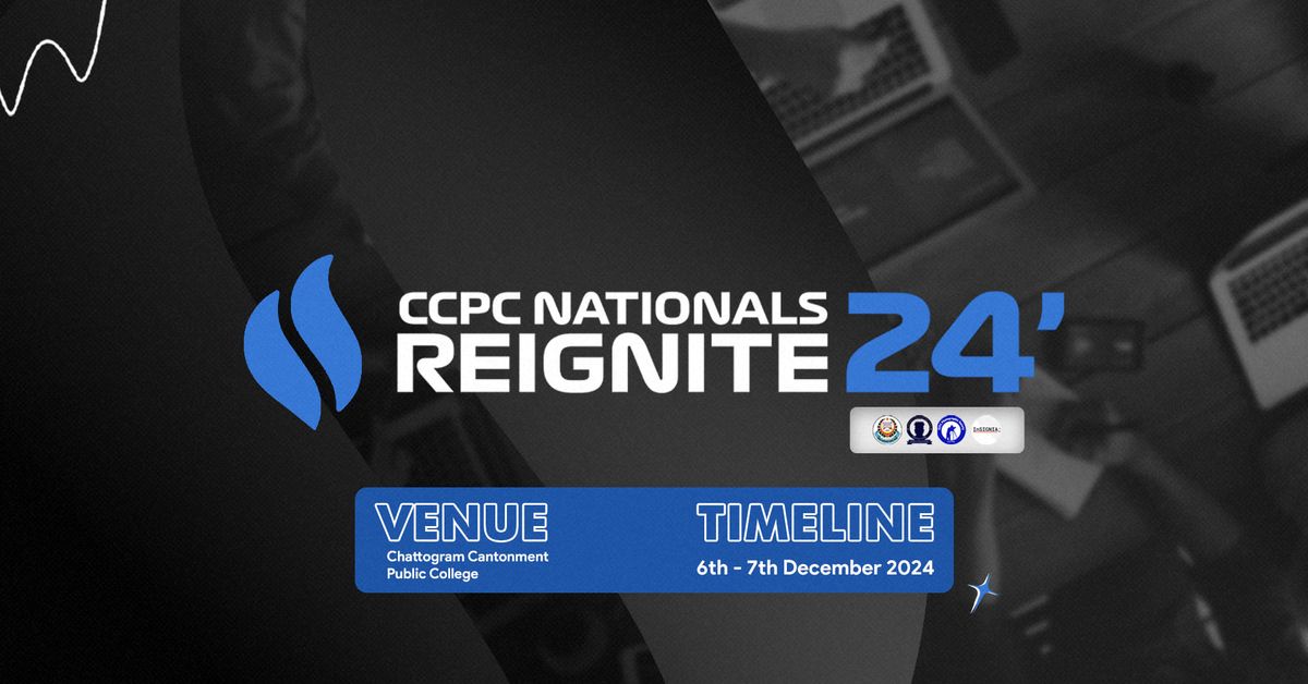 REIGNITE-CCPC NATIONALS 2024  (BANGLA INTER CLUB BP)