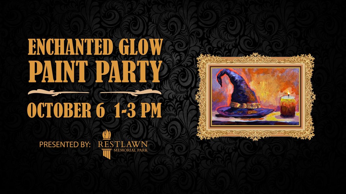 Enchanted Glow Halloween Paint Party