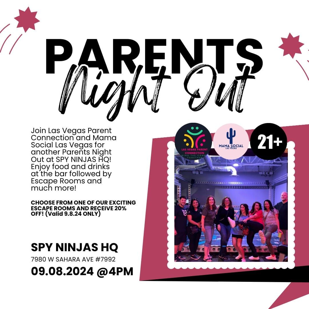 Parent Night Out at Spy Ninjas 