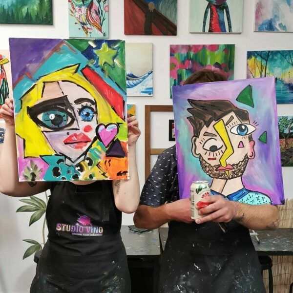 Paint your Partner Picasso Style\u00ae