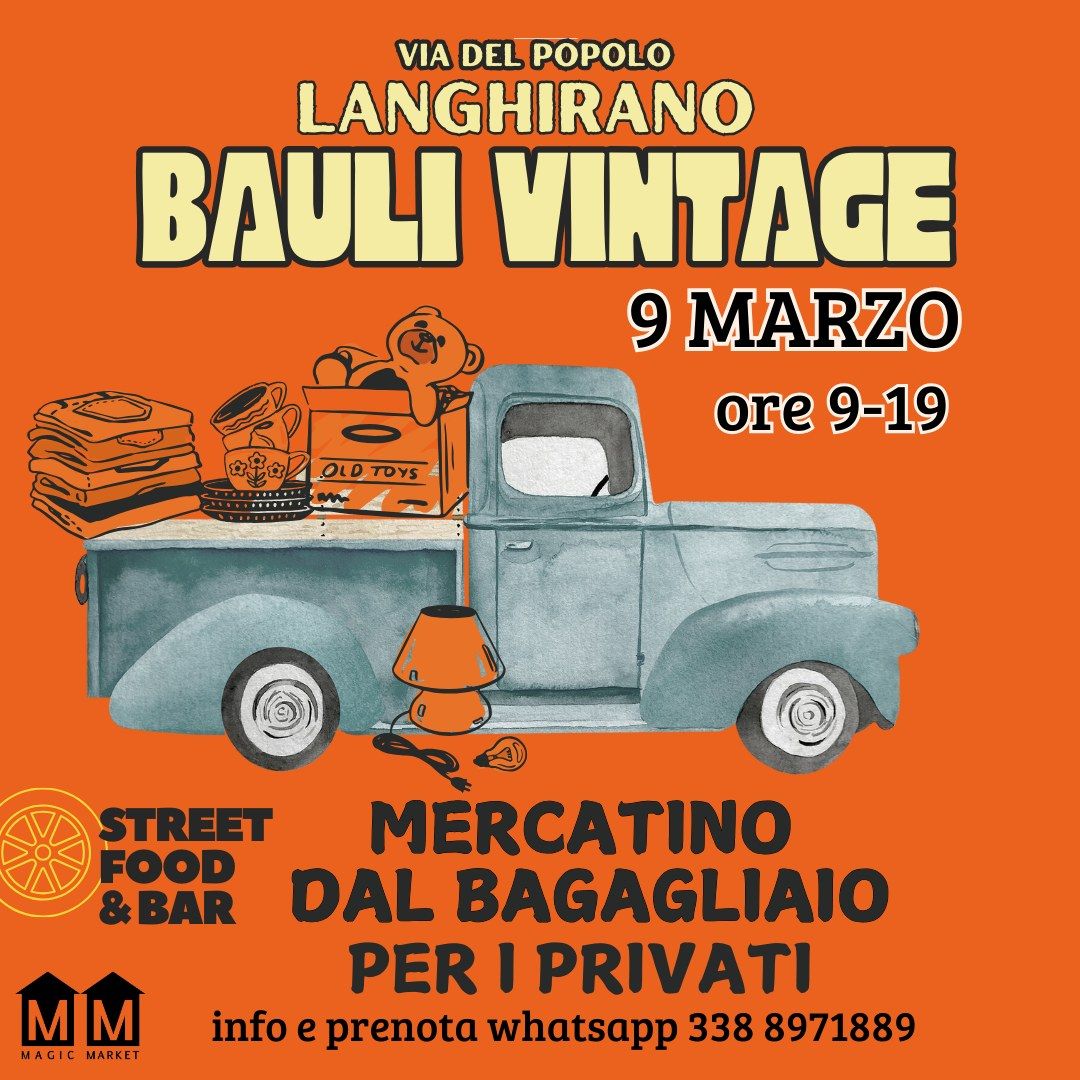 Bauli Vintage_mercatino dal bagagliaio