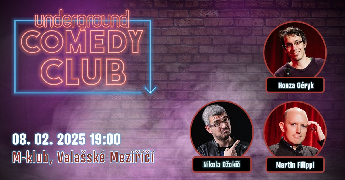 Underground COMEDY CLUB ve Vala\u0161sk\u00e9m Mezi\u0159\u00ed\u010d\u00ed (stand up)