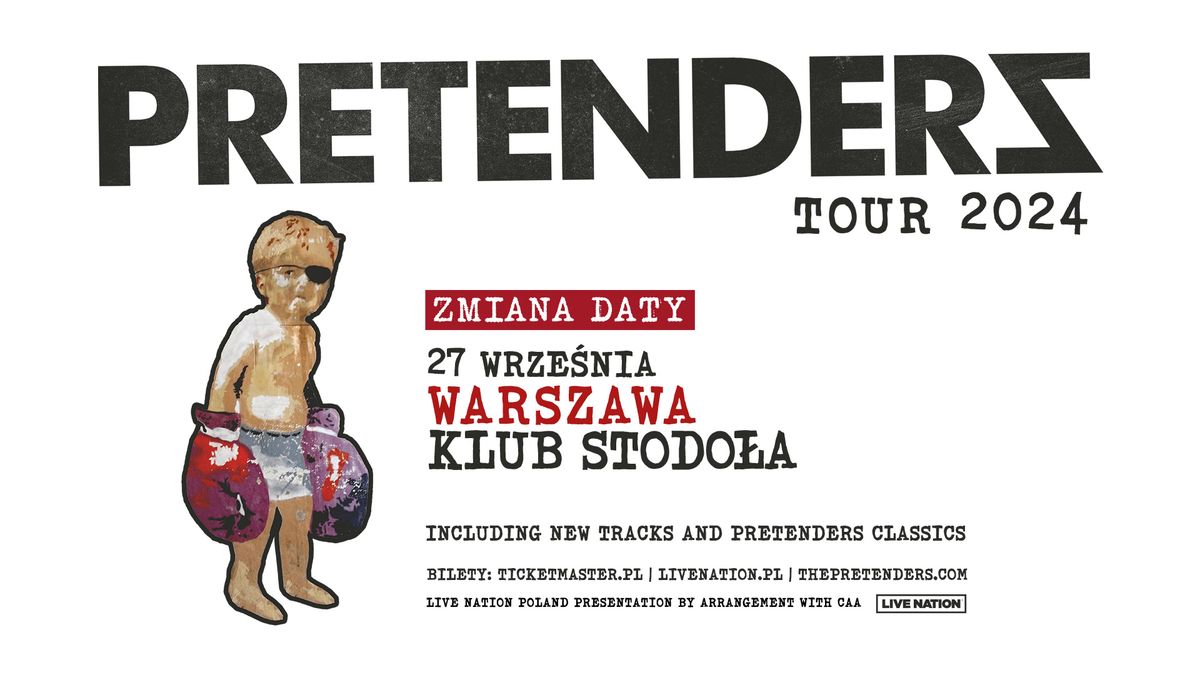 Pretenders - Tour 2024 - Official Event, 27.09.2024, Klub Stodo\u0142a, Warszawa