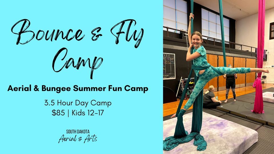 Bounce and Fly Camp - Half-Day Aerial & Bungee Kids Camp | Ages 12-17