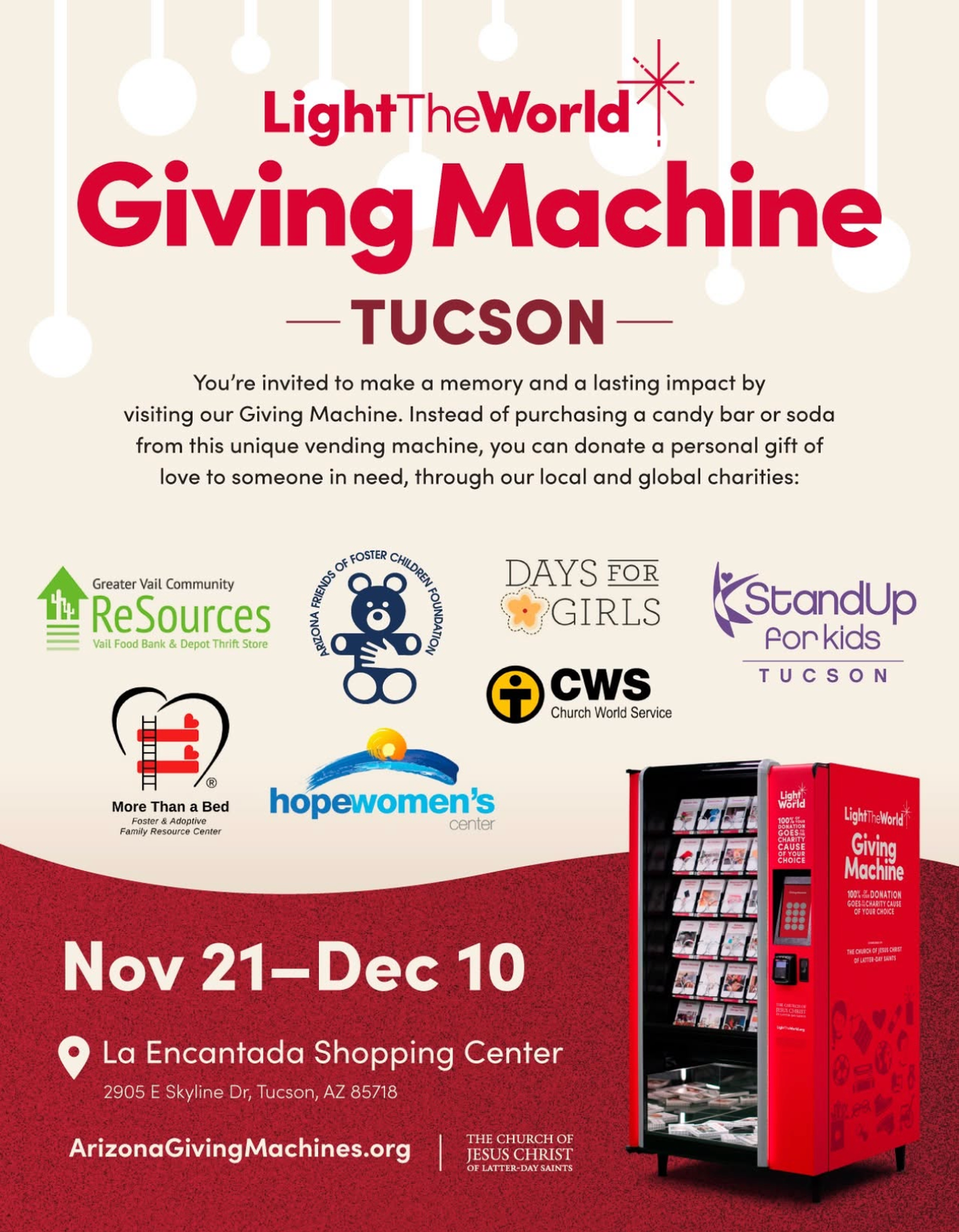 Light The World - Giving Machine