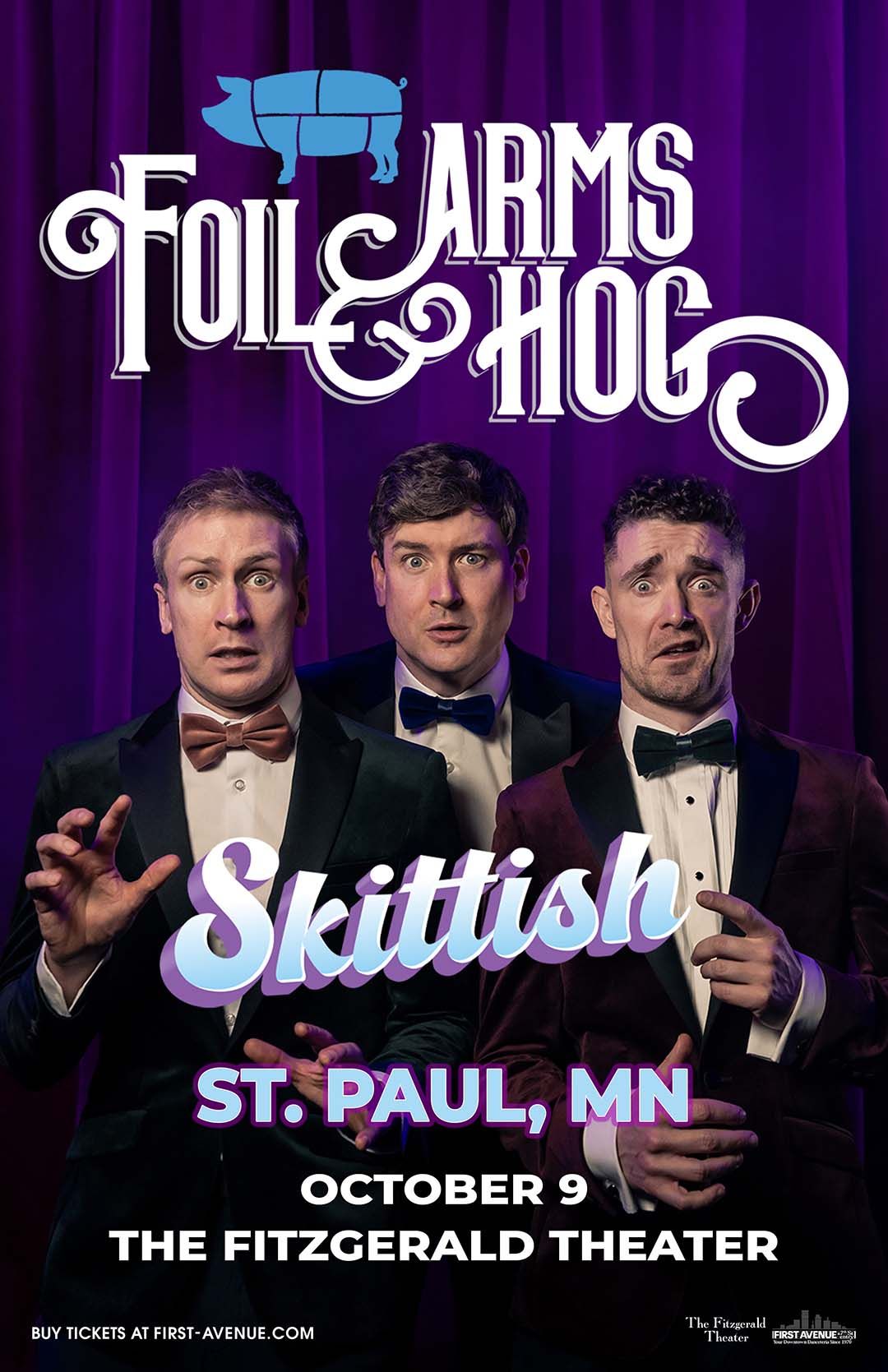 Foil Arms and Hog: Skittish at Cambridge Corn Exchange