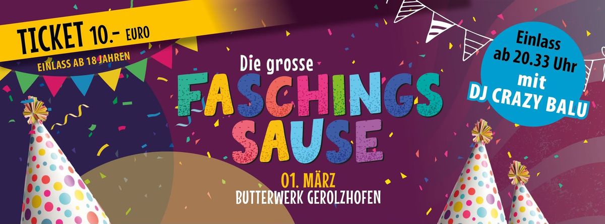 Faschingssause | 01.03.2025 | Gerolzhofen