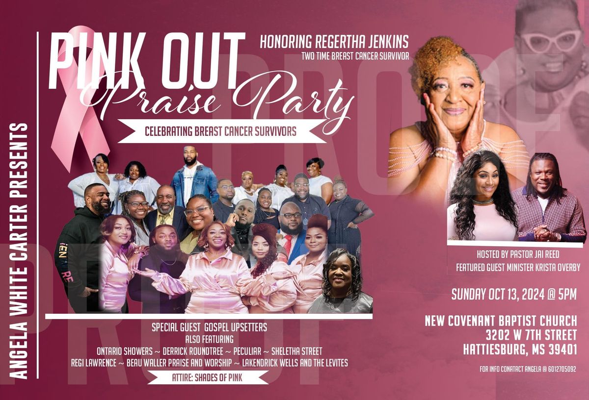 PINK OUT PRAISE PARTY.  