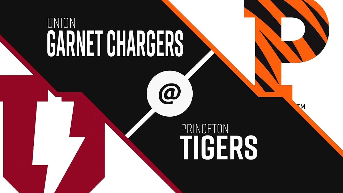 Union Garnet Chargers at Princeton Tigers Womens Hockey