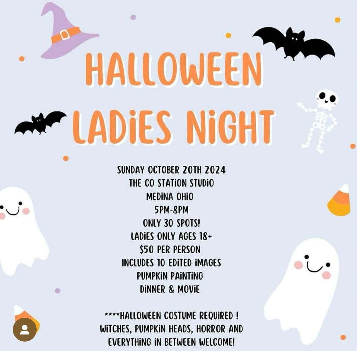 Halloween ladies night 