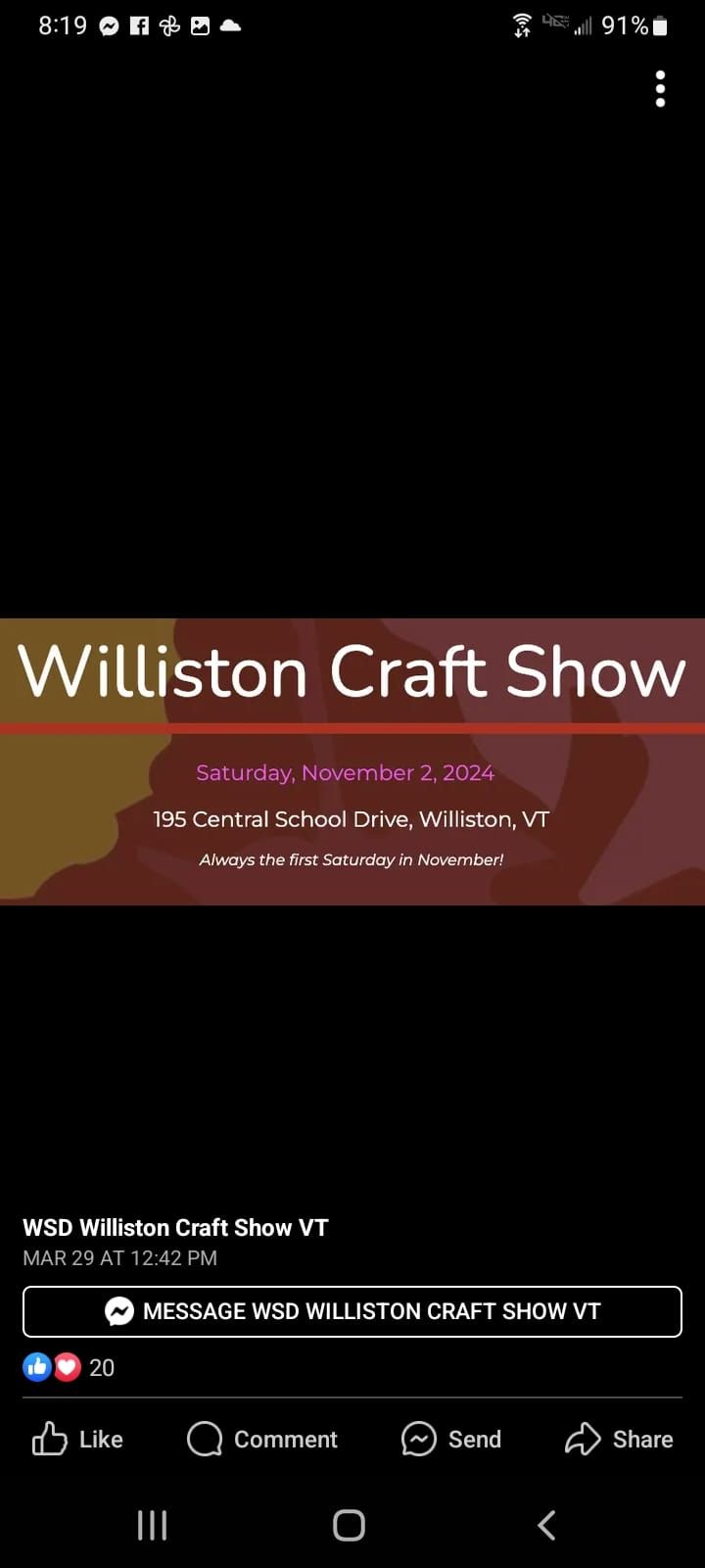 BelleRose Body Organics at Williston Craft Show 