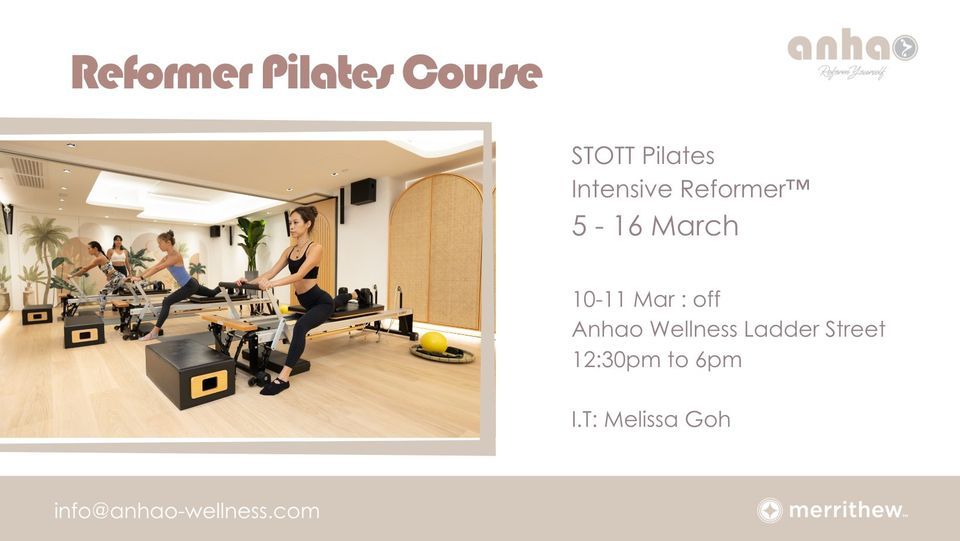 STOTT Pilates Reformer Teacher Training (IR)