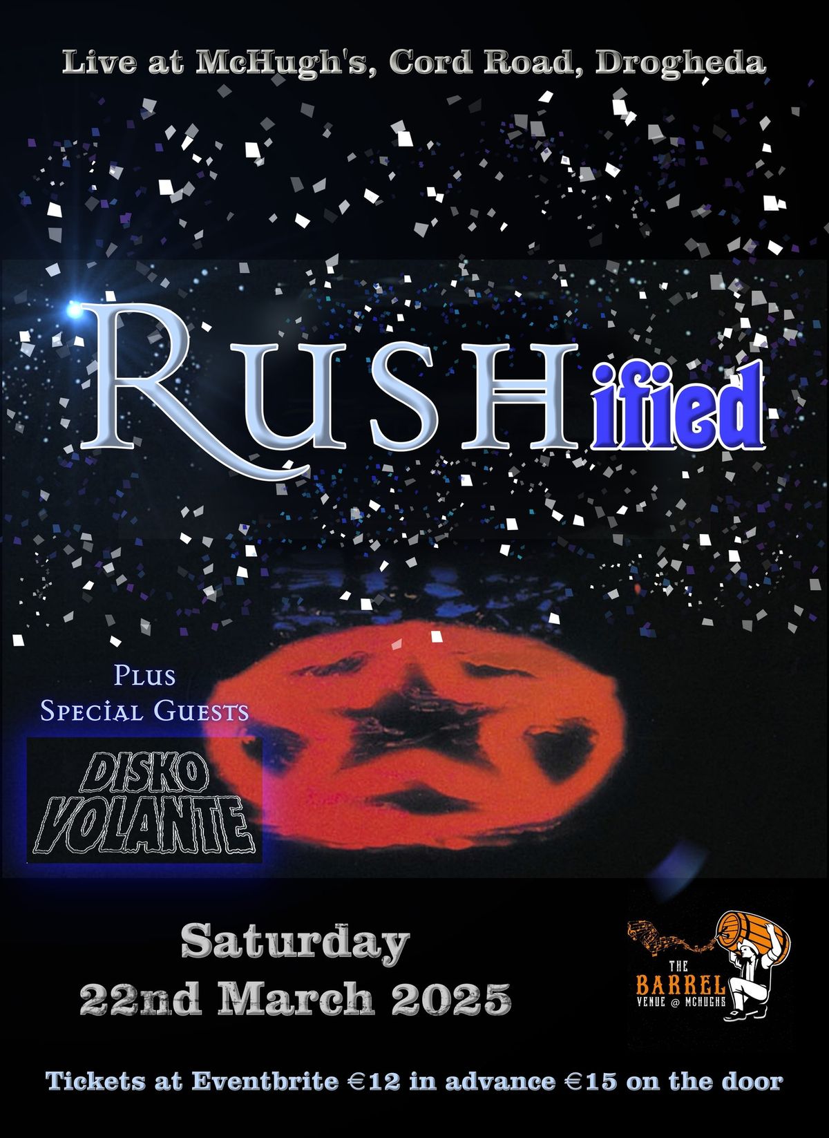 Rushified - Rush Cover Band Live at McHugh's, Drogheda