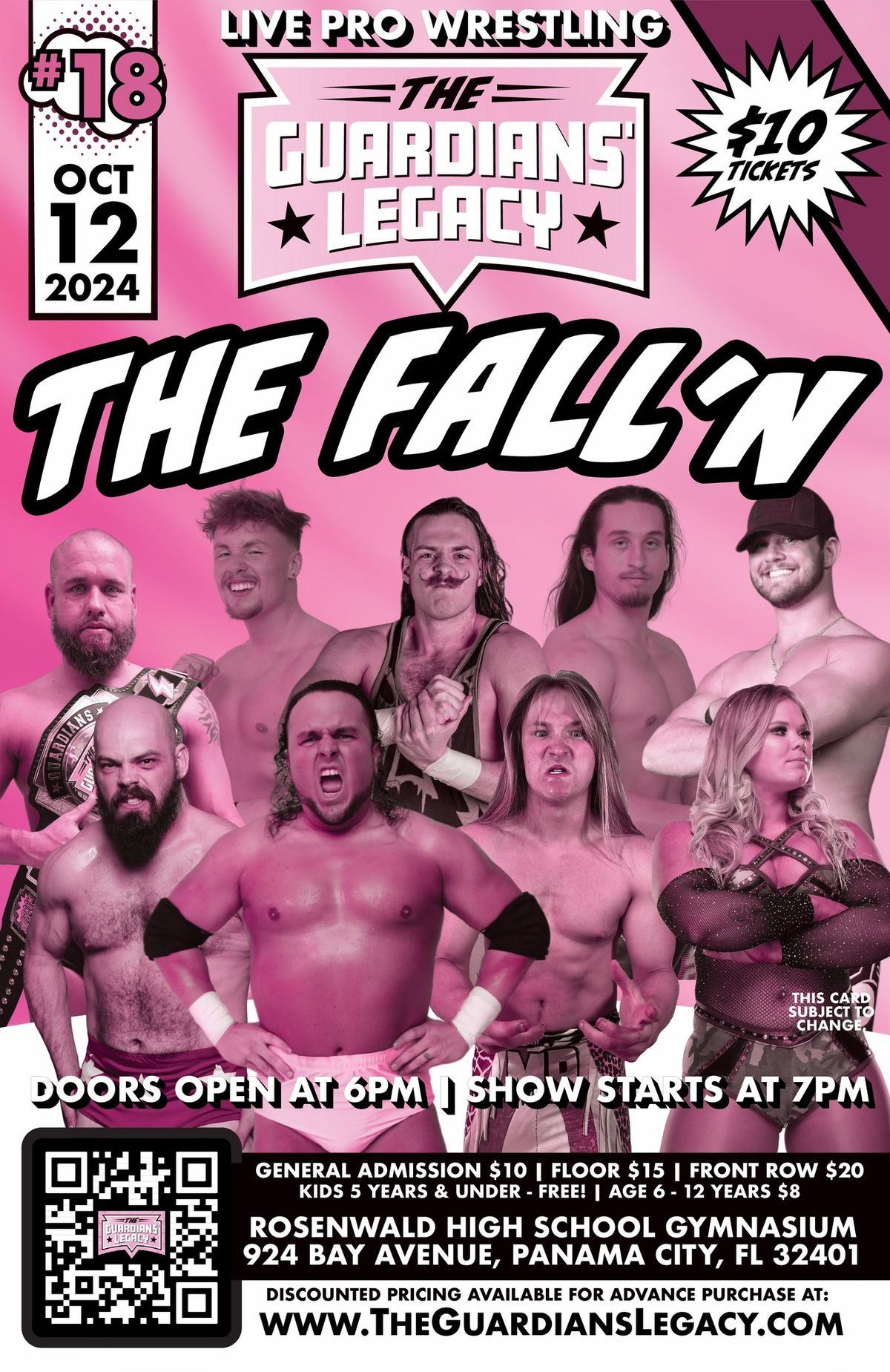 \u201cThe FALL\u2019N\u201d Live Pro Wrestling in Panama City, FL