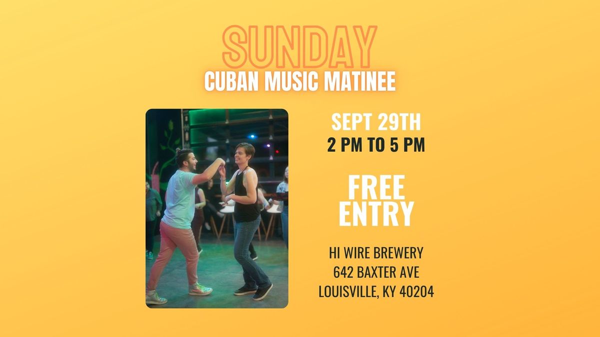 Cuban Dance Matinee