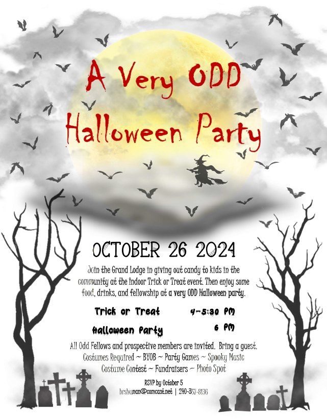 A Very ODD Halloween Party *MEMBERS ONLY*