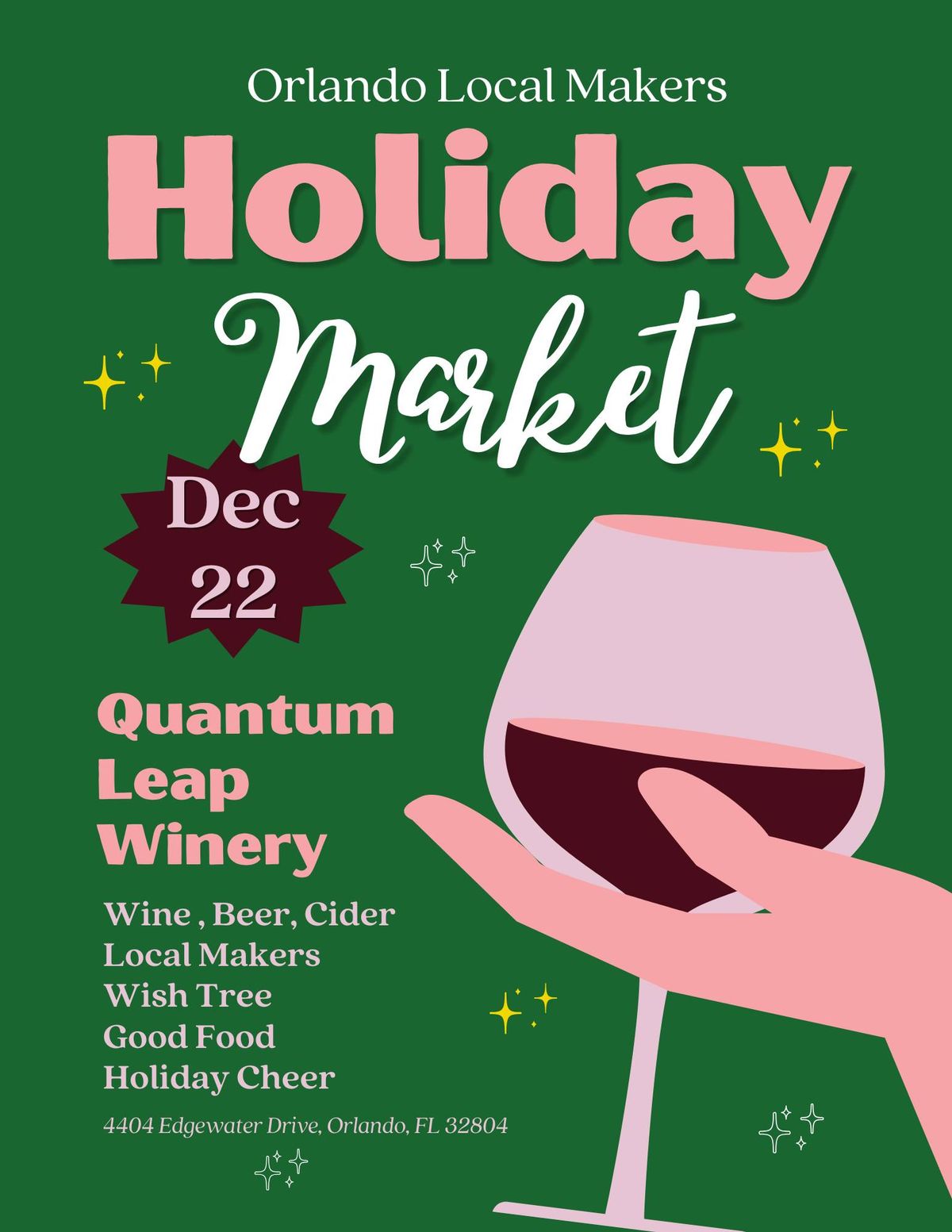 Holiday Market at Quantum Leap Winery