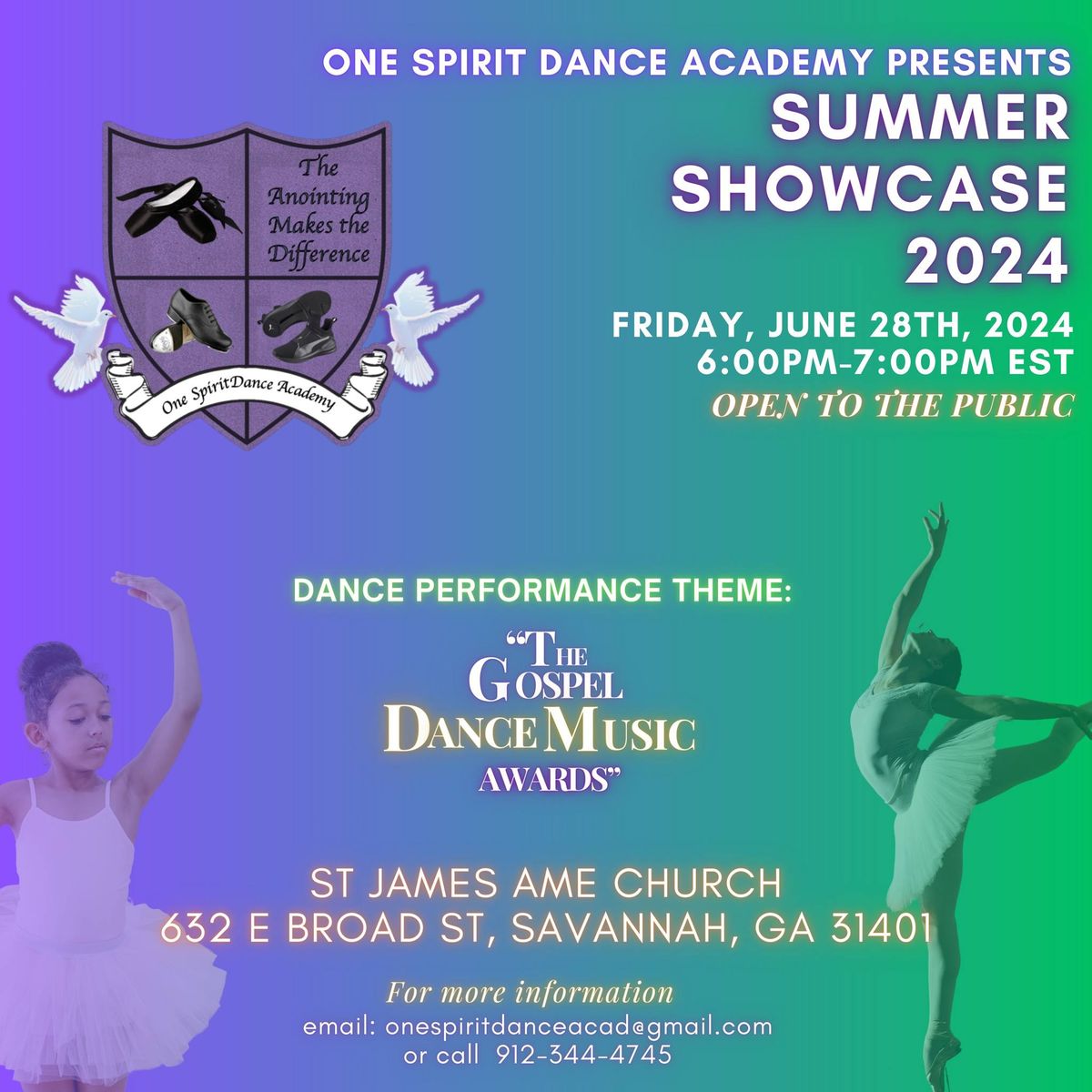 2024 Summer Showcase Titled: The Gospel Dance Music Awards 