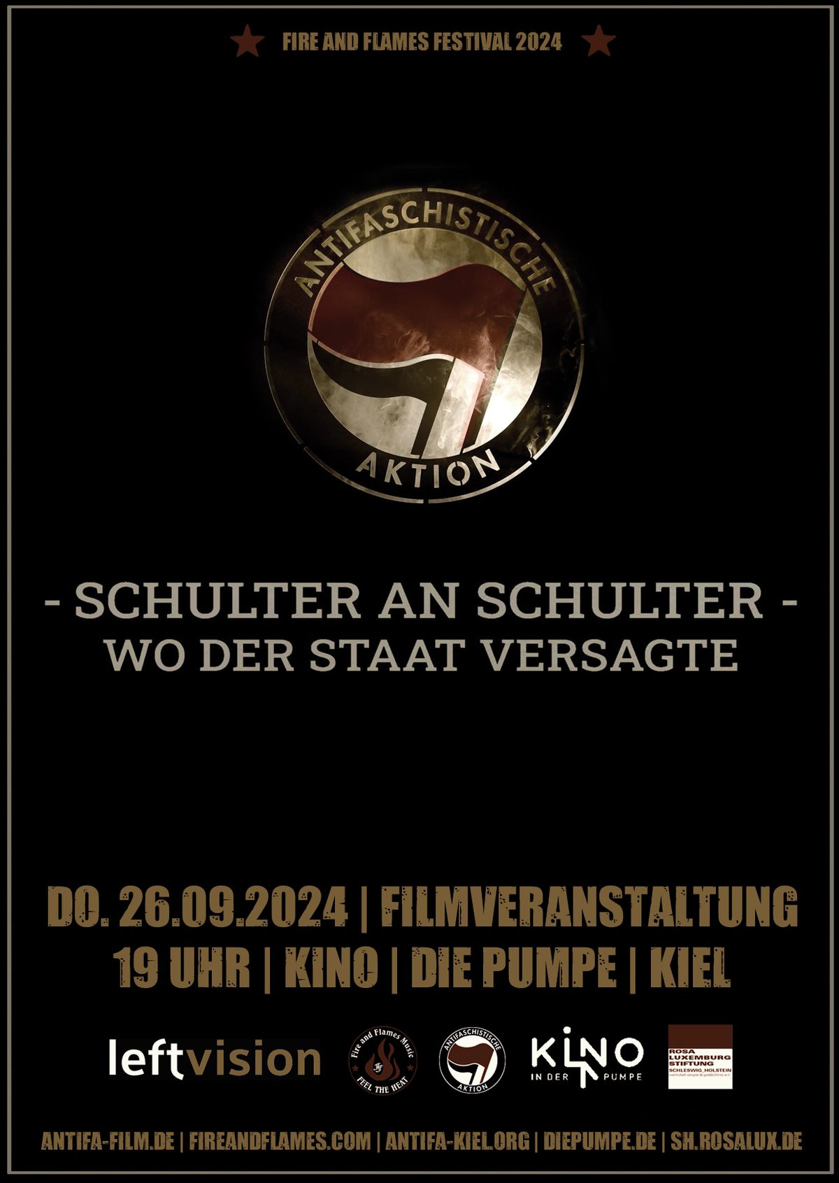 Filmveranstaltung \u201eSchulter an Schulter \u2013 wo der Staat versagte\u201c