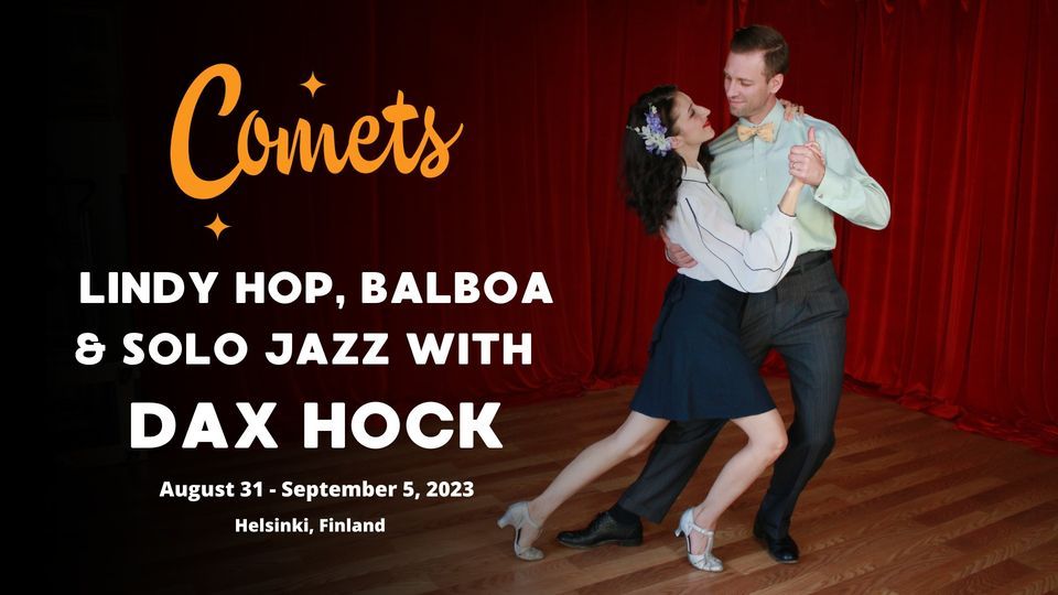 Lindy hop, balboa and solo jazz with Dax Hock