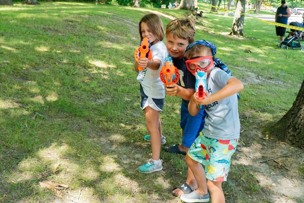 Kids Nerf Gun Battle Presented by La Porte County Family YMCA