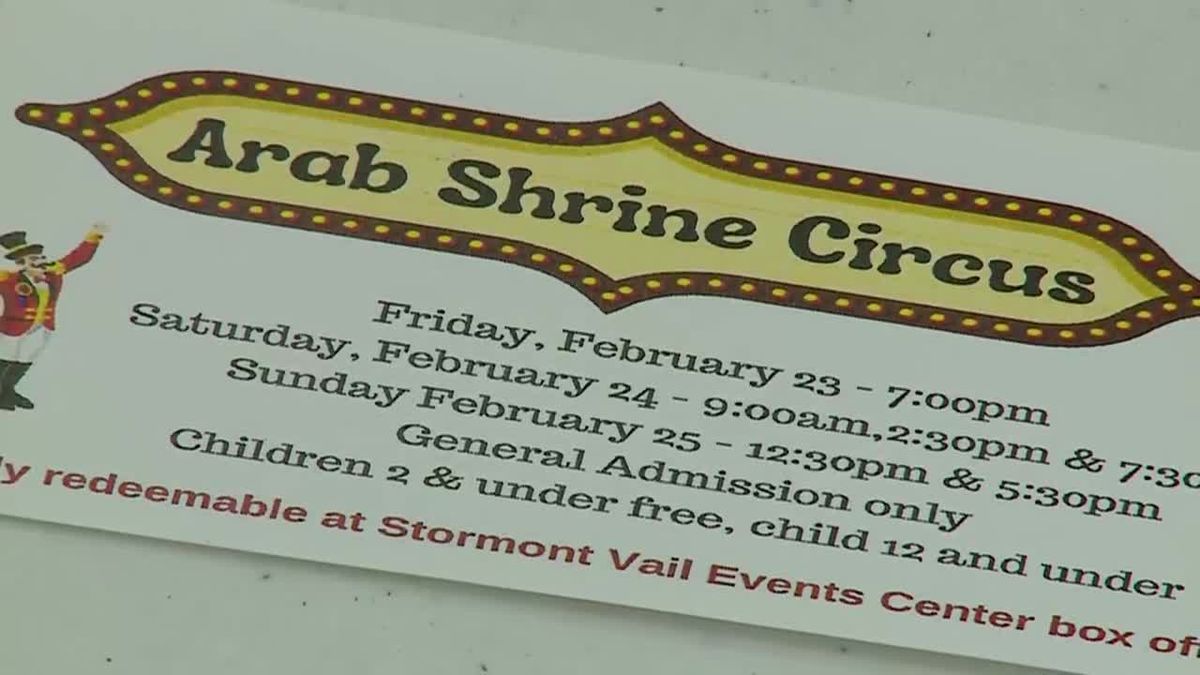 Arab Shrine Circus at Stormont Vail Events Center