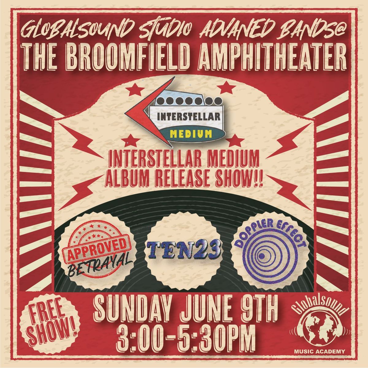 Globalsound Advanced Bands at the Broomfield Amphitheater