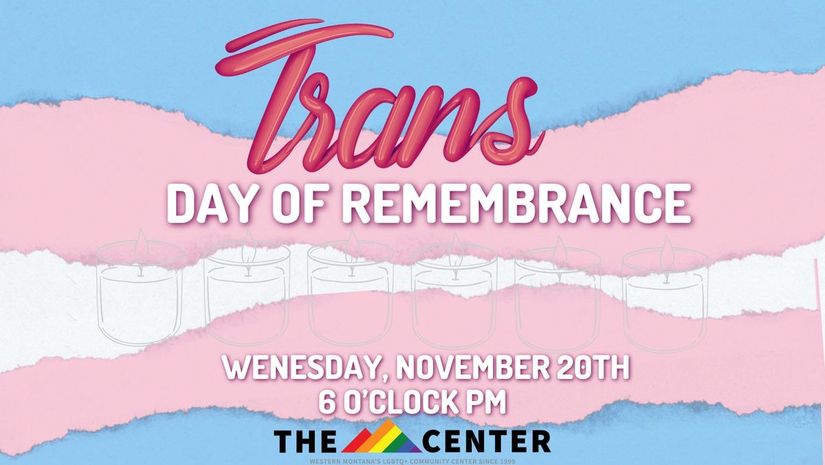 Trans Day of Remembrance 