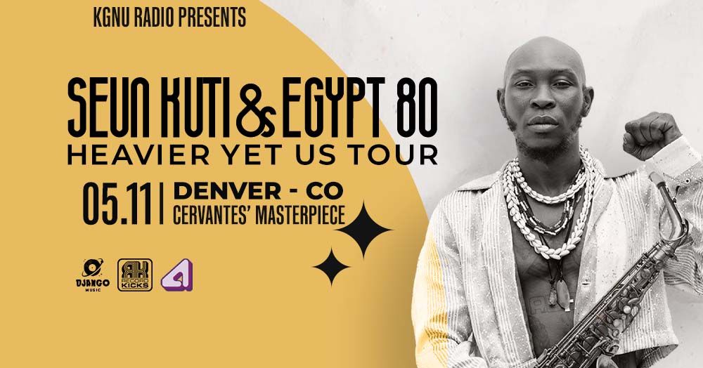 Seun Kuti & Egypt 80 - Heavier Yet US Tour