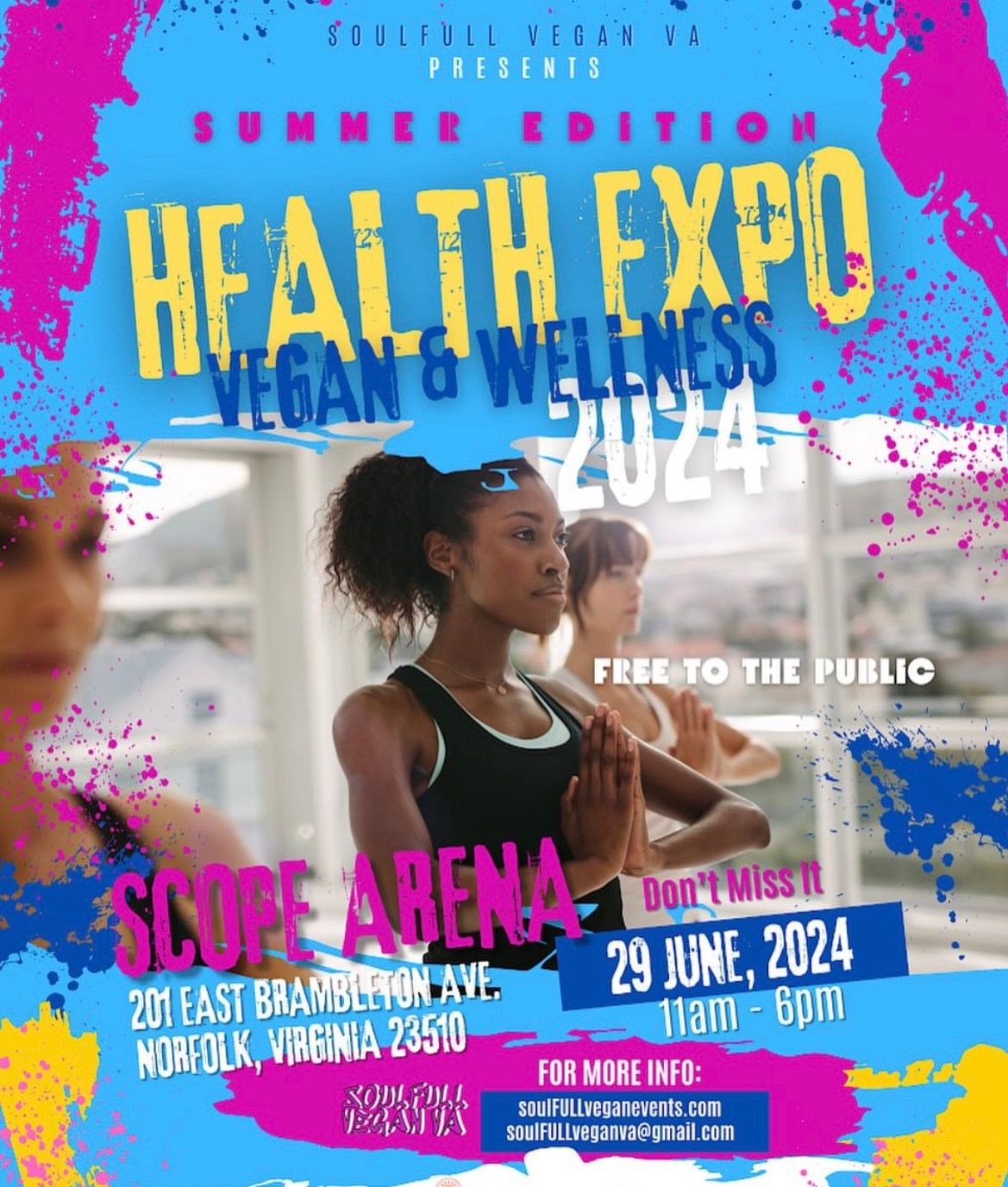 Vegan Health and Wellness Expo- Summer Edition 