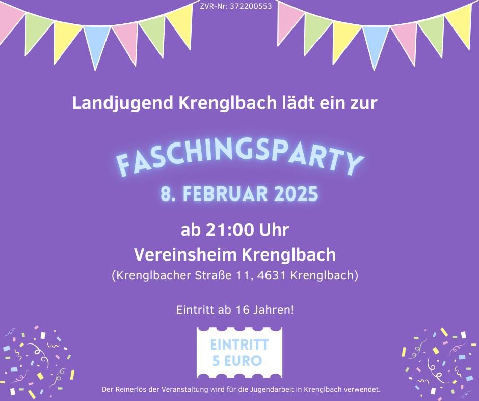 Faschingsparty | Landjugend Krenglbach