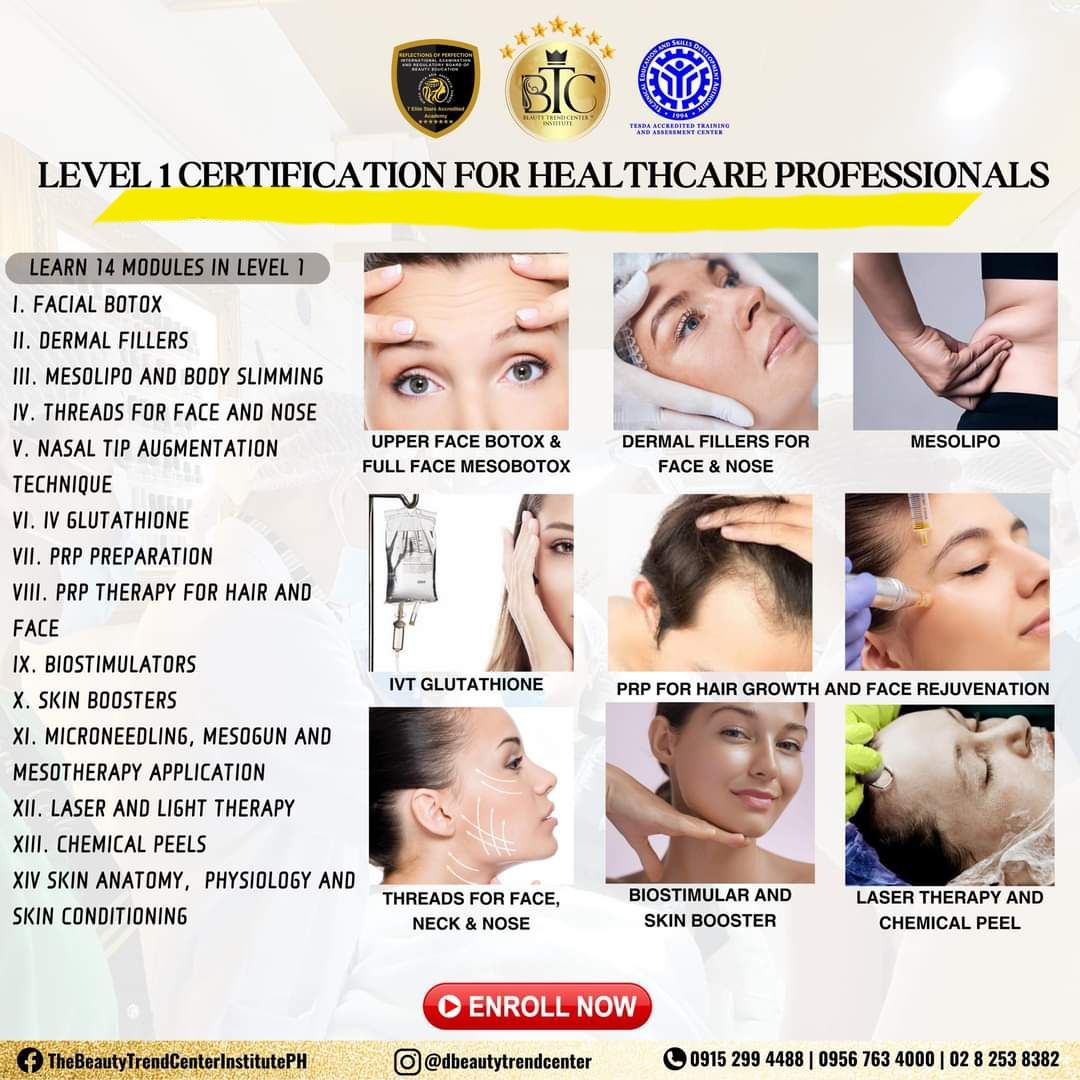 Certificate of Masterclass in Aesthetics