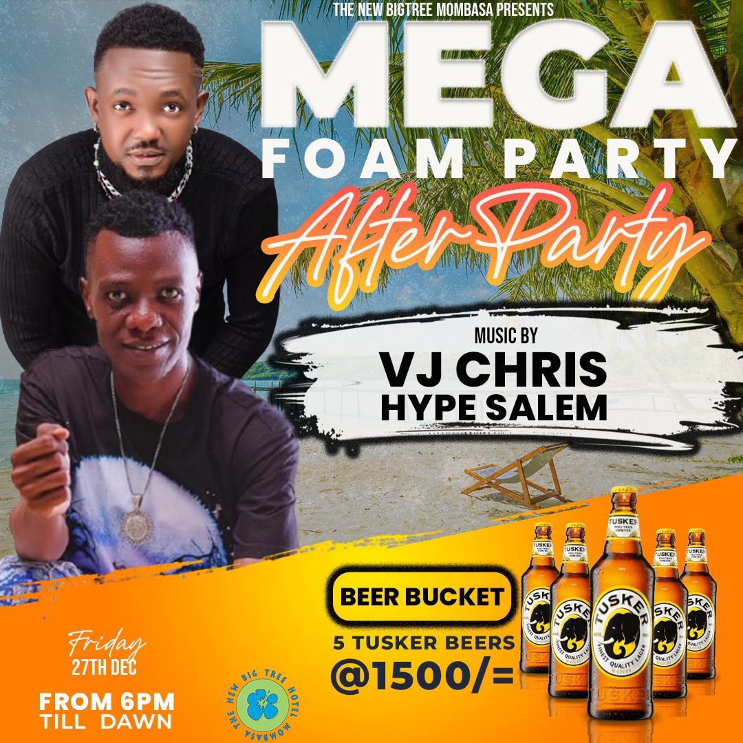 MEGA FOAM PARTY AFTER PARTY ALERT!