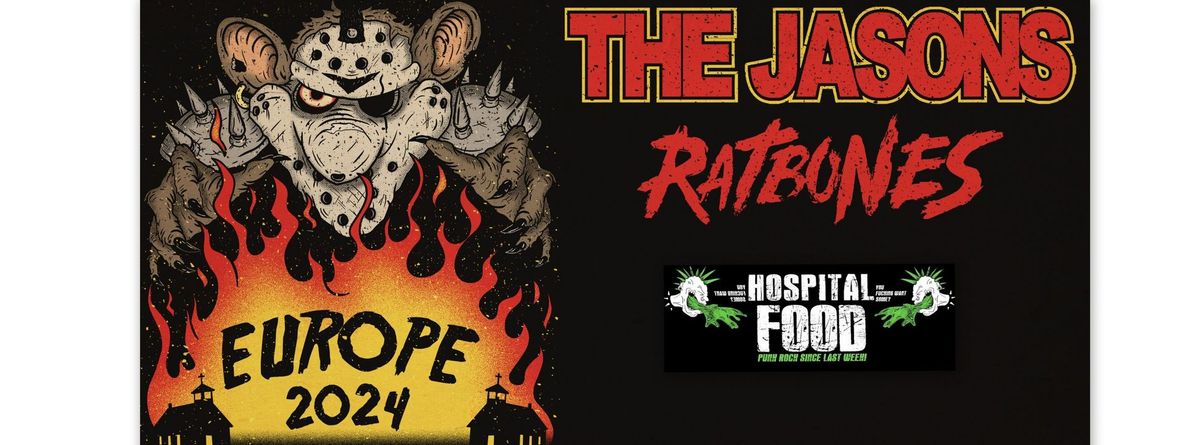 THE JASONS + RATBONES + HOSPITAL FOOD | Live in M\u00fcnchen