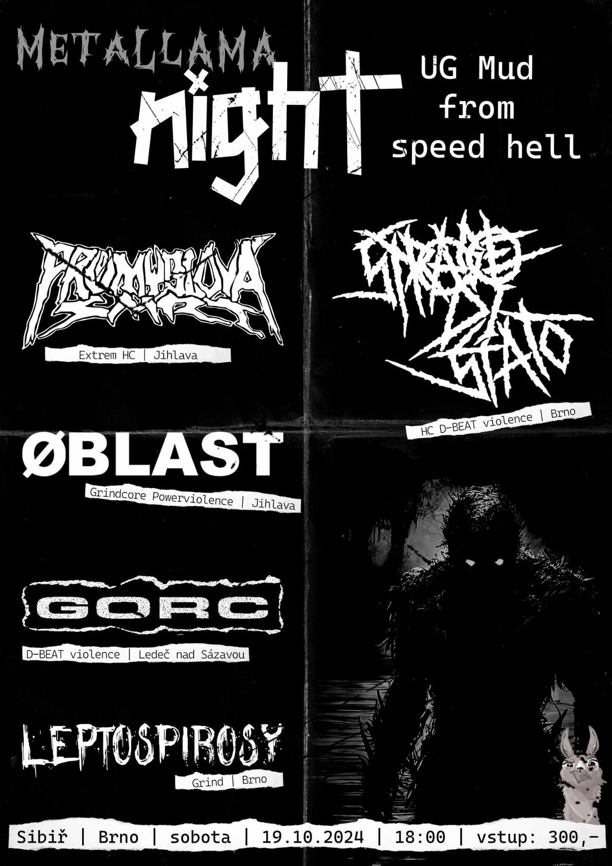 Metallama night vol. 1 - UG Mud from speed hell