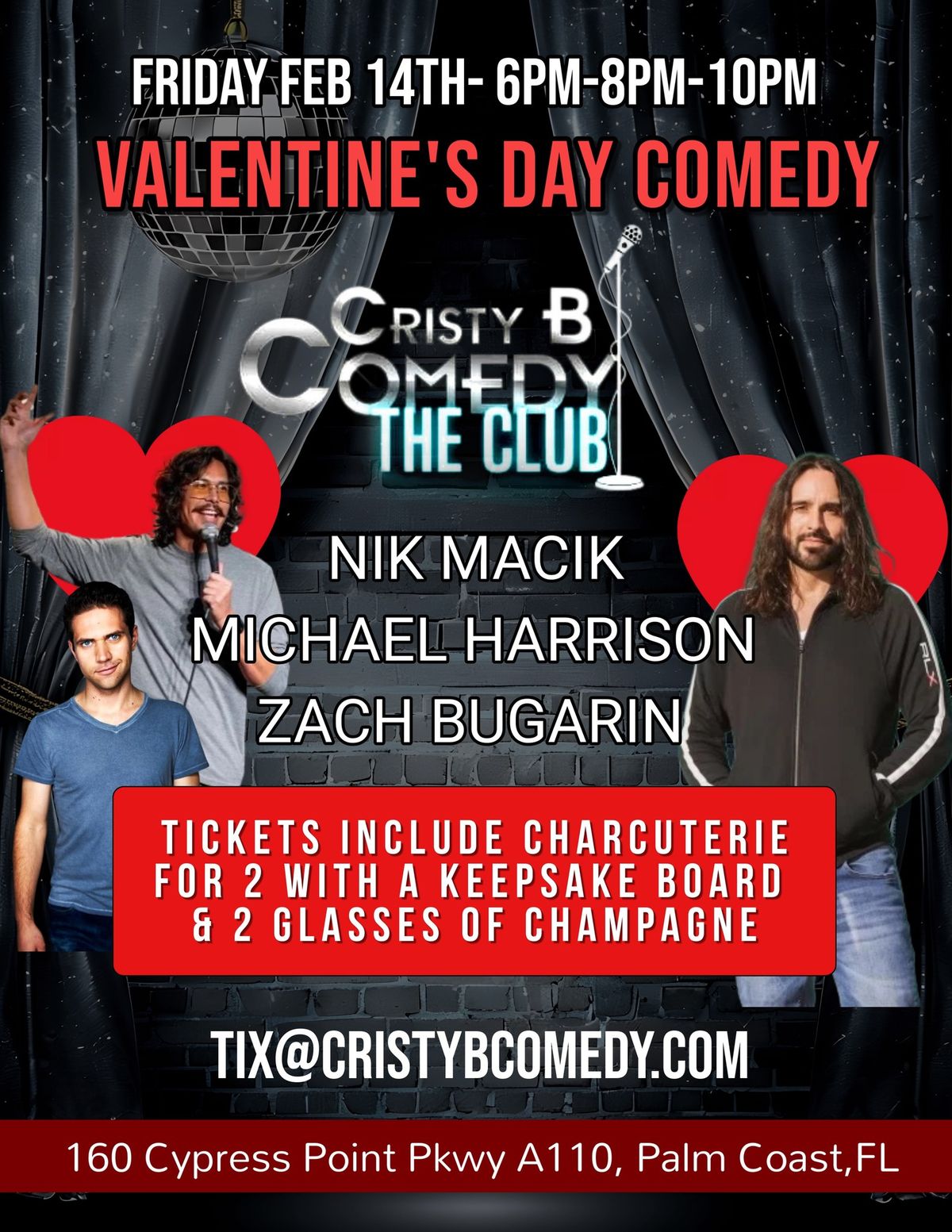 Valentine's Day Comedy with Nik Macik & Friends